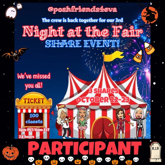 EVENT OVER! TY all for joining us at the Fair! 🎪 See u at the nxt event! 🤗🎃 - Picture 9 of 10